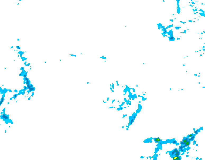 GDPS precipitation 060 hour forecast chart for Canada based on 2025/11/01 0000Z data