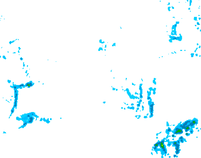 GDPS precipitation 072 hour forecast chart for Canada based on 2025/11/01 0000Z data