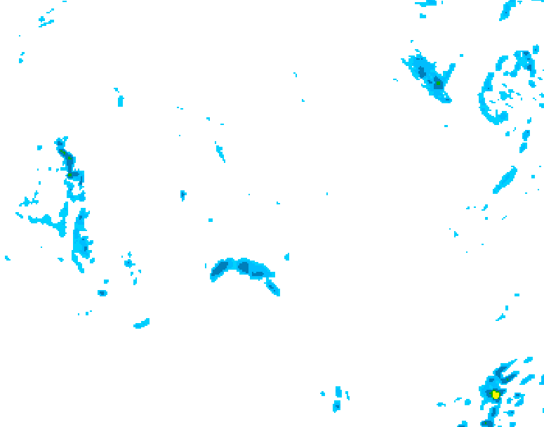 GDPS precipitation 024 hour forecast chart for Canada based on 2025/11/01 1200Z data