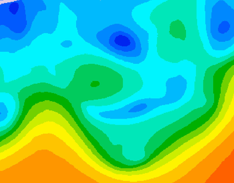 GDPS 500 millibar geopotential height 168 hour forecast chart for Canada based on 2025/11/02 1200Z data