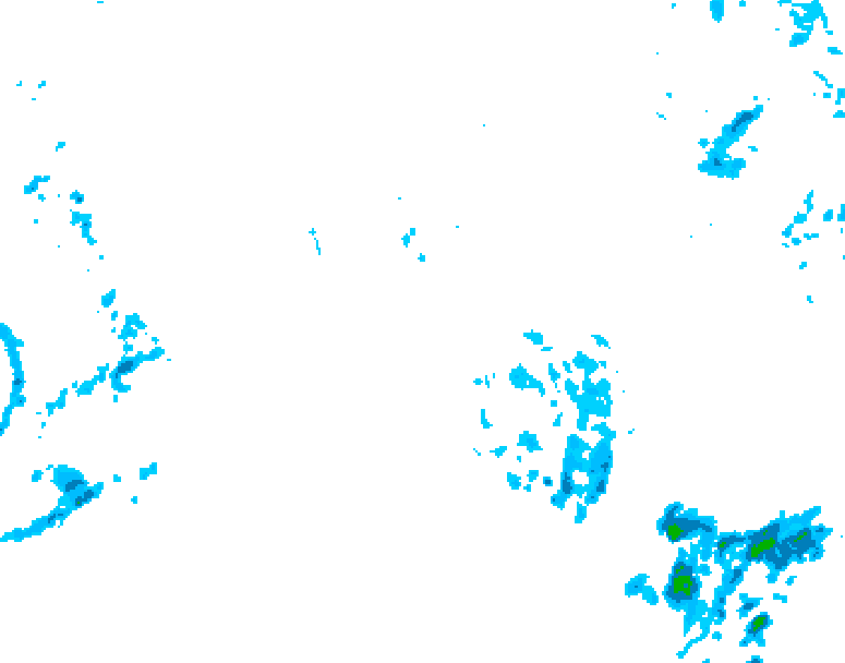 GDPS precipitation 030 hour forecast chart for Canada based on 2025/11/02 1200Z data