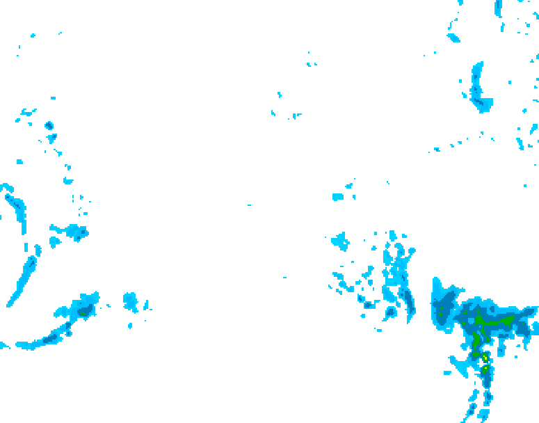 GDPS precipitation 024 hour forecast chart for Canada based on 2025/11/03 0000Z data