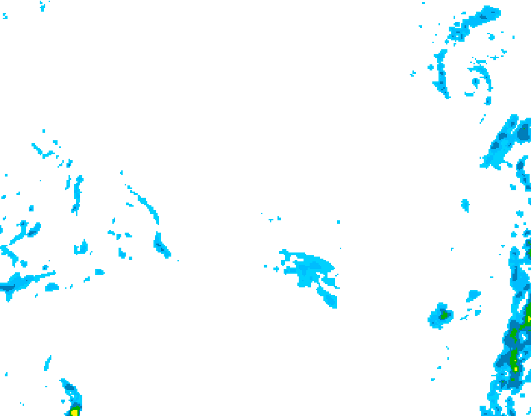 GDPS precipitation 210 hour forecast chart for Canada based on 2025/11/03 0000Z data