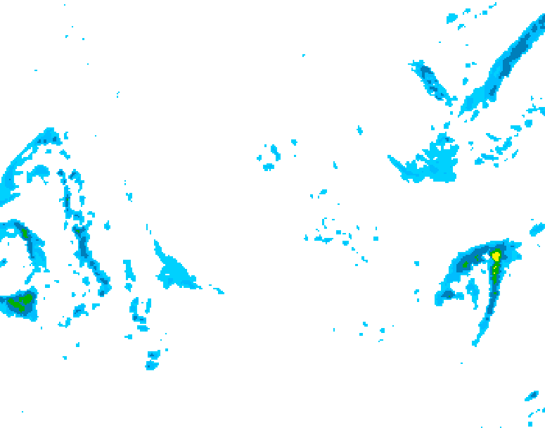 GDPS precipitation 060 hour forecast chart for Canada based on 2025/11/04 0000Z data