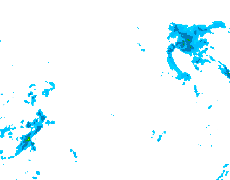 GDPS precipitation 210 hour forecast chart for Canada based on 2025/11/04 0000Z data