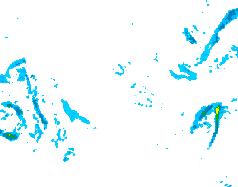 GDPS precipitation 048 hour forecast chart for Canada based on 2025/11/04 1200Z data