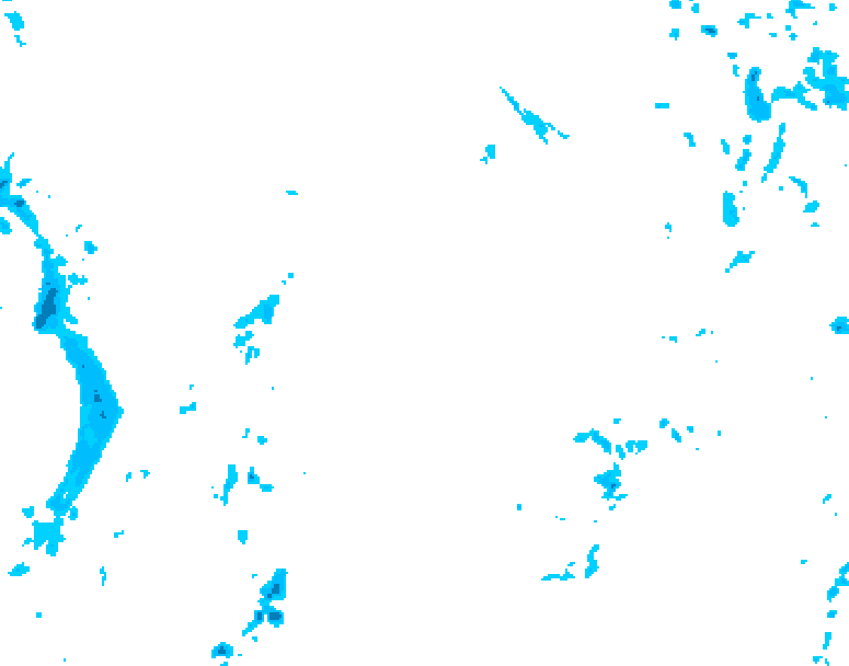 GDPS precipitation 222 hour forecast chart for Canada based on 2025/11/05 1200Z data