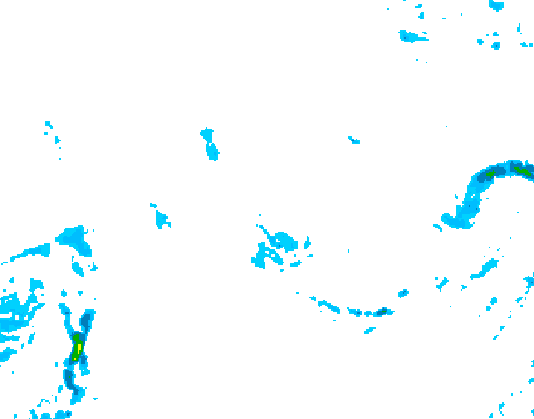 GDPS precipitation 186 hour forecast chart for Canada based on 2025/11/06 0000Z data