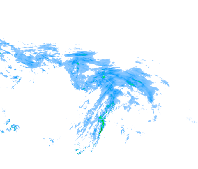 Weather radar data valid at 2025/11/07 03:42 UTC