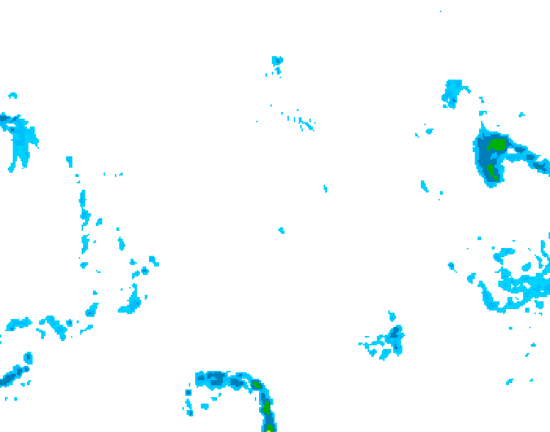GDPS precipitation 204 hour forecast chart for Canada based on 2025/11/08 1200Z data