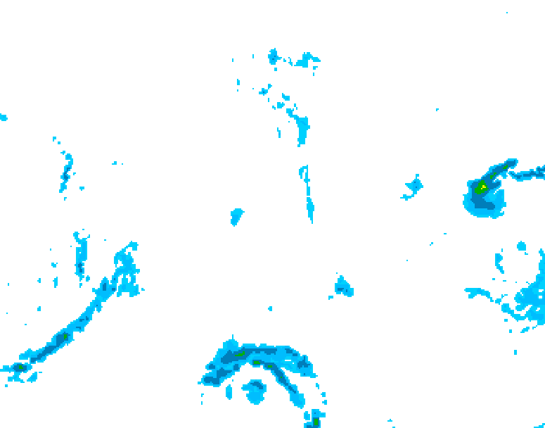 GDPS precipitation 192 hour forecast chart for Canada based on 2025/11/09 0000Z data