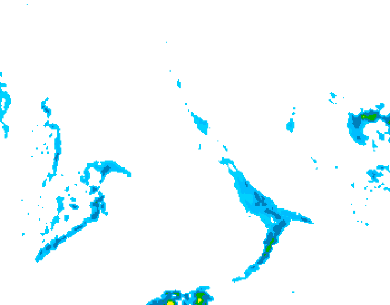 GDPS precipitation 168 hour forecast chart for Canada based on 2025/11/10 0000Z data
