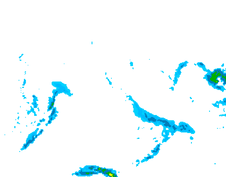 GDPS precipitation 156 hour forecast chart for Canada based on 2025/11/10 1200Z data