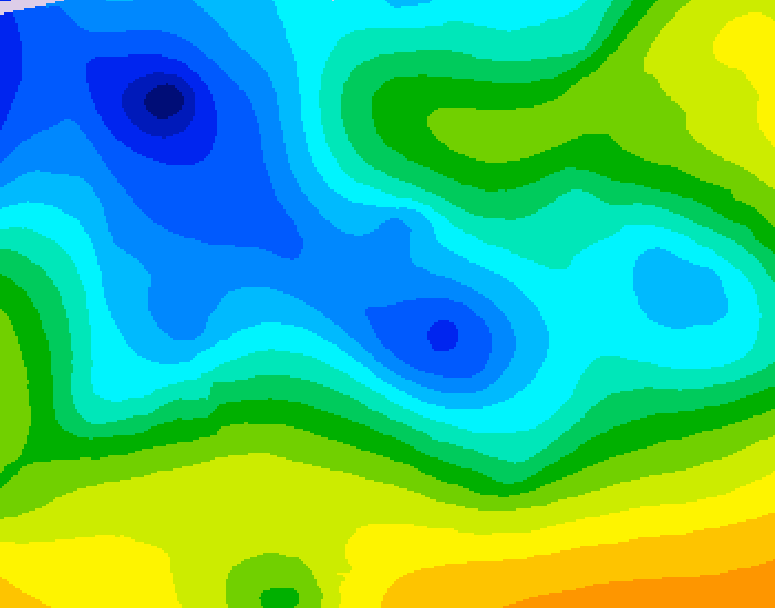GDPS 500 millibar geopotential height 144 hour forecast chart for Canada based on 2025/11/11 0000Z data