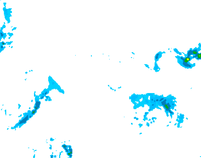 GDPS precipitation 132 hour forecast chart for Canada based on 2025/11/11 1200Z data