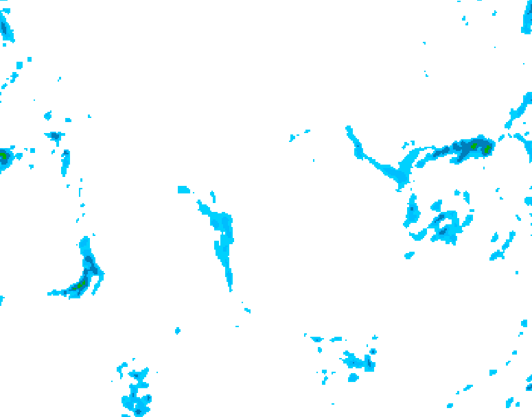 GDPS precipitation 174 hour forecast chart for Canada based on 2025/11/11 1200Z data