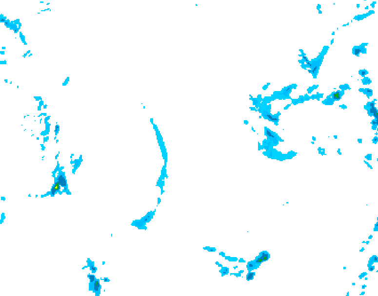 GDPS precipitation 162 hour forecast chart for Canada based on 2025/11/12 0000Z data