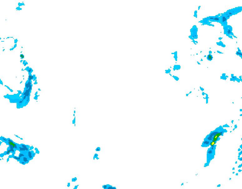 GDPS precipitation 186 hour forecast chart for Canada based on 2025/11/12 0000Z data
