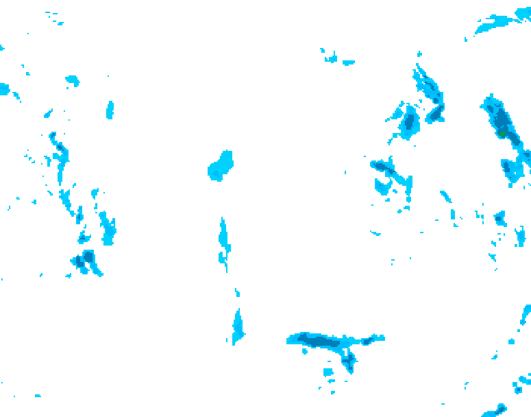 GDPS precipitation 150 hour forecast chart for Canada based on 2025/11/12 1200Z data