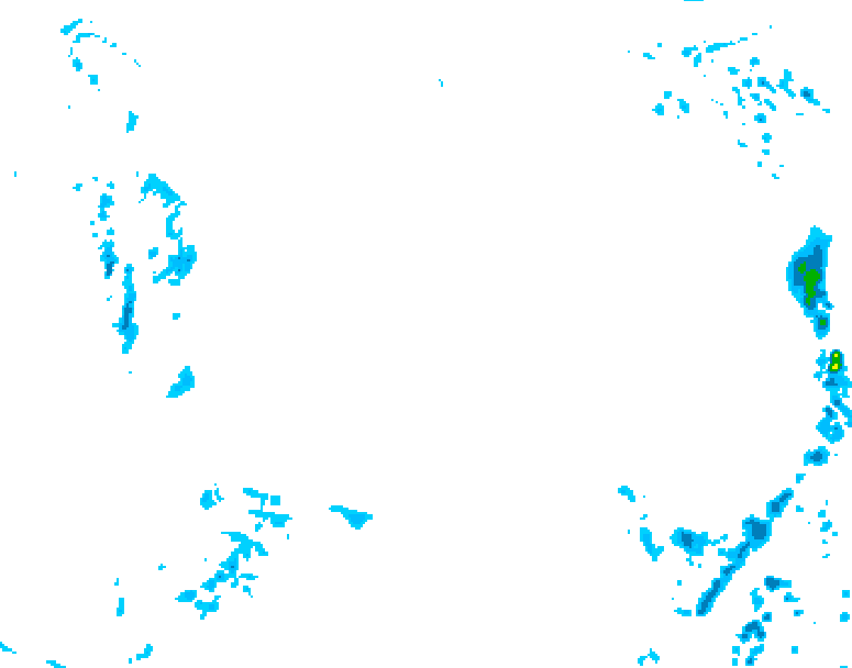 GDPS precipitation 198 hour forecast chart for Canada based on 2025/11/12 1200Z data