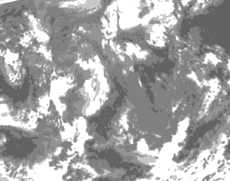 GDPS total cloud 186 hour forecast chart for Canada based on 2025/11/12 0000Z data
