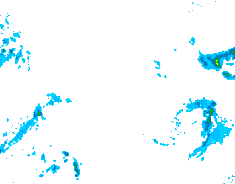 GDPS precipitation 096 hour forecast chart for Canada based on 2025/11/13 0000Z data