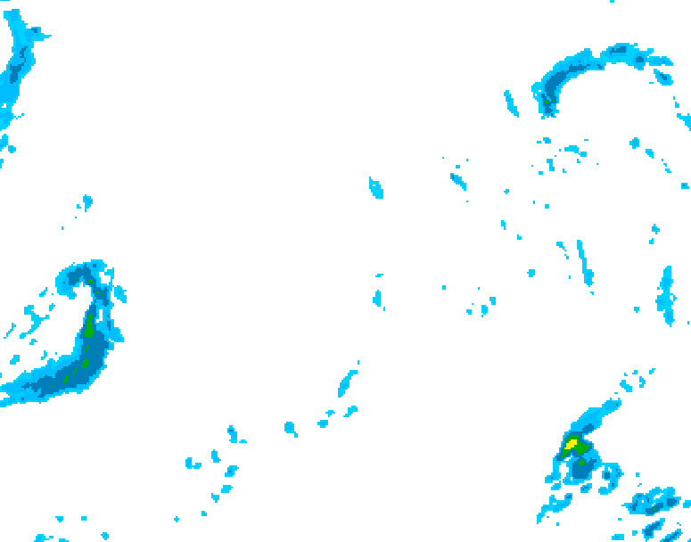 GDPS precipitation 162 hour forecast chart for Canada based on 2025/11/13 0000Z data