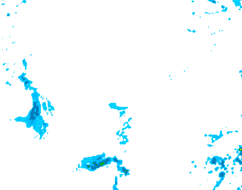 GDPS precipitation 234 hour forecast chart for Canada based on 2025/11/13 0000Z data