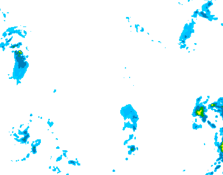 GDPS precipitation 174 hour forecast chart for Canada based on 2025/11/13 1200Z data