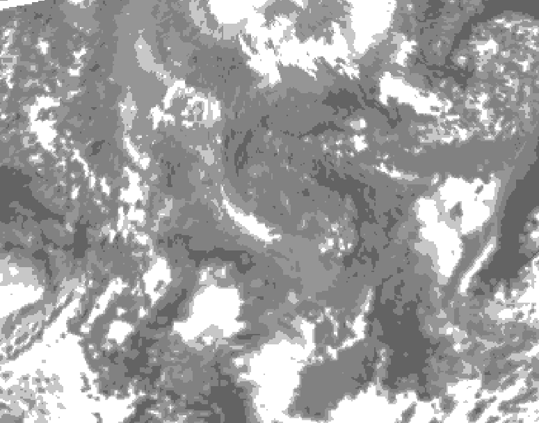 GDPS total cloud 210 hour forecast chart for Canada based on 2025/11/13 0000Z data