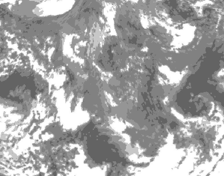 GDPS total cloud 198 hour forecast chart for Canada based on 2025/11/13 1200Z data