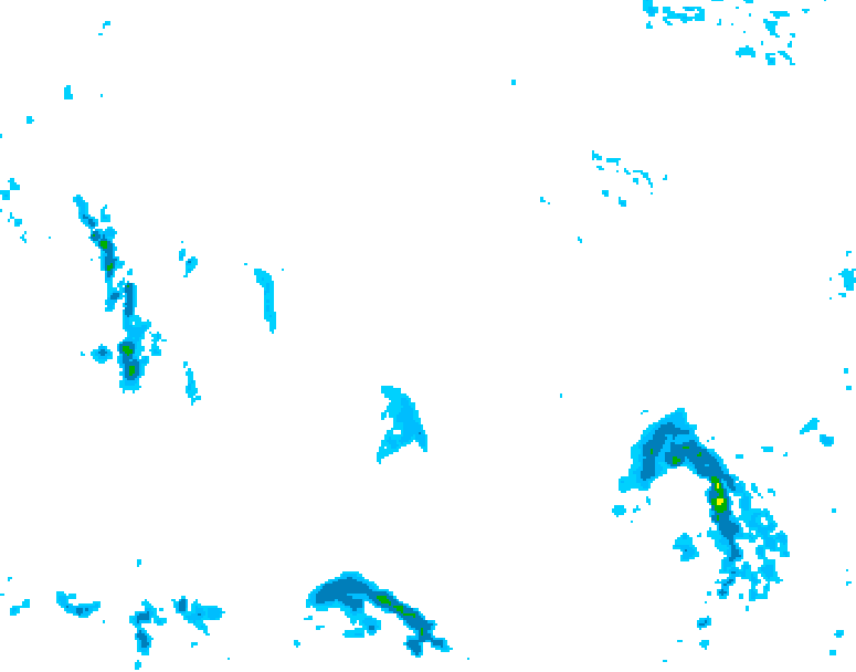 GDPS precipitation 186 hour forecast chart for Canada based on 2025/11/14 0000Z data