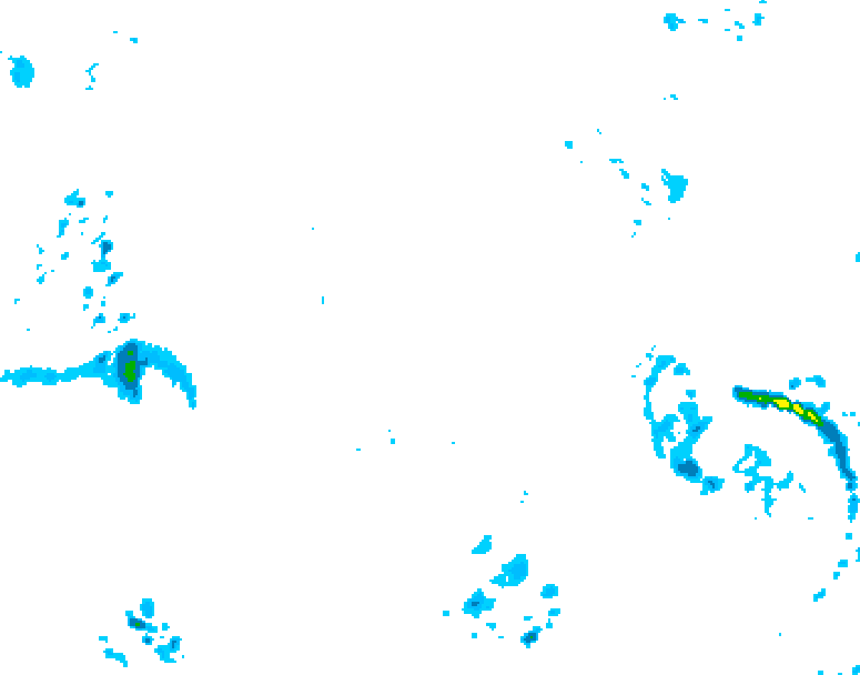 GDPS precipitation 210 hour forecast chart for Canada based on 2025/11/14 0000Z data