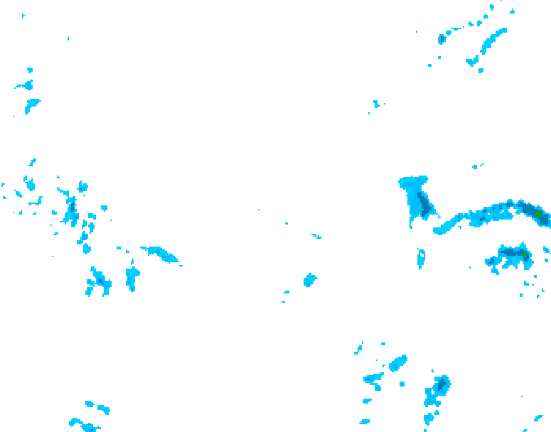 GDPS precipitation 228 hour forecast chart for Canada based on 2025/11/14 0000Z data
