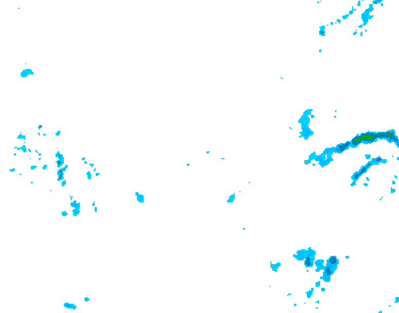 GDPS precipitation 234 hour forecast chart for Canada based on 2025/11/14 0000Z data