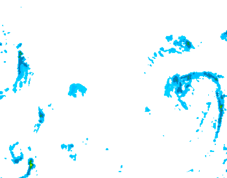 GDPS precipitation 078 hour forecast chart for Canada based on 2025/11/14 1200Z data