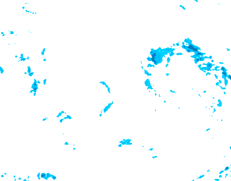 GDPS precipitation 102 hour forecast chart for Canada based on 2025/11/14 1200Z data