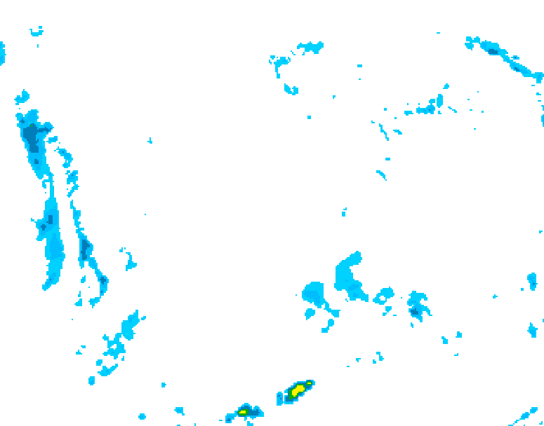 GDPS precipitation 150 hour forecast chart for Canada based on 2025/11/14 1200Z data