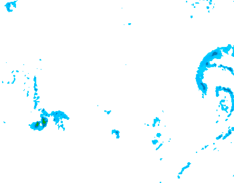 GDPS precipitation 216 hour forecast chart for Canada based on 2025/11/14 1200Z data