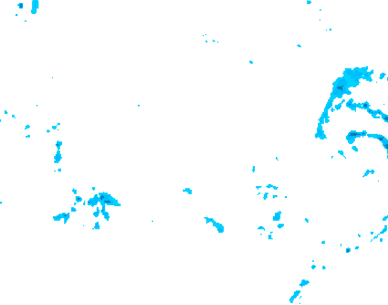 GDPS precipitation 222 hour forecast chart for Canada based on 2025/11/14 1200Z data