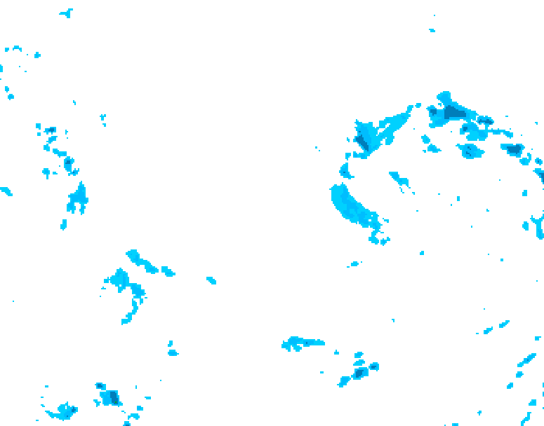 GDPS precipitation 090 hour forecast chart for Canada based on 2025/11/15 0000Z data