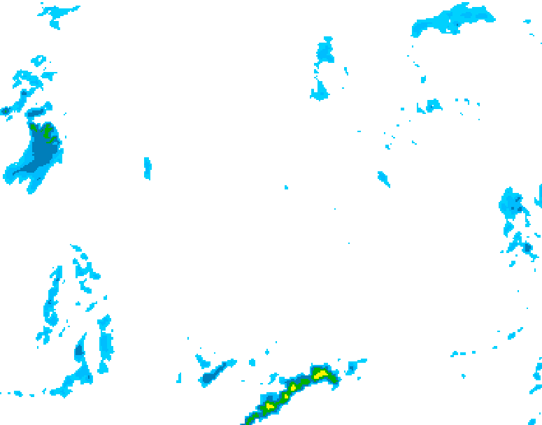 GDPS precipitation 138 hour forecast chart for Canada based on 2025/11/15 0000Z data