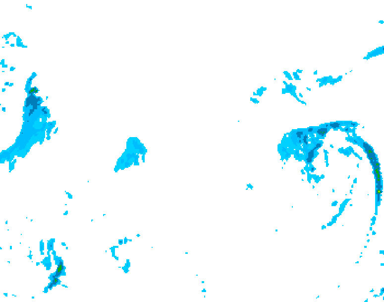 GDPS precipitation 054 hour forecast chart for Canada based on 2025/11/15 1200Z data