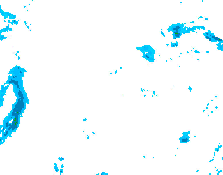 GDPS precipitation 102 hour forecast chart for Canada based on 2025/11/15 1200Z data