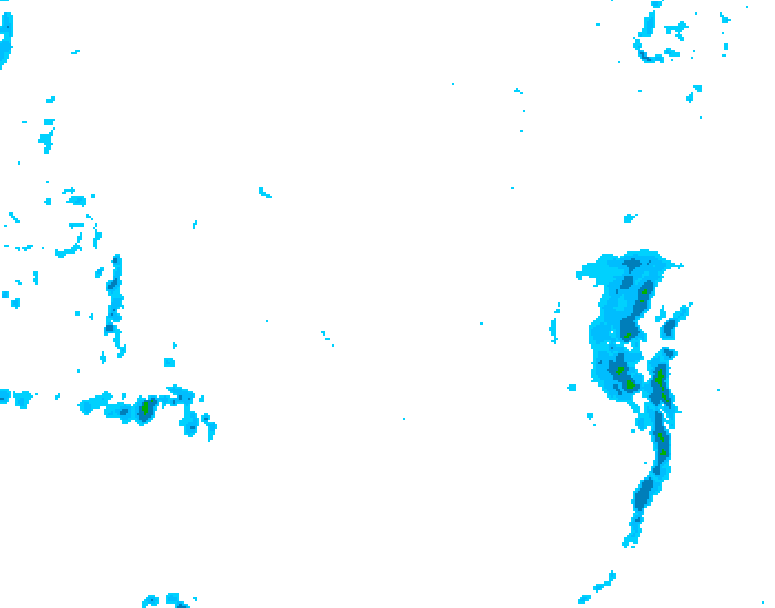 GDPS precipitation 174 hour forecast chart for Canada based on 2025/11/15 1200Z data