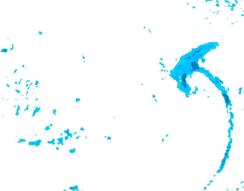 GDPS precipitation 192 hour forecast chart for Canada based on 2025/11/15 1200Z data