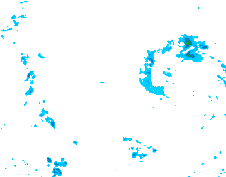 GDPS precipitation 066 hour forecast chart for Canada based on 2025/11/16 0000Z data