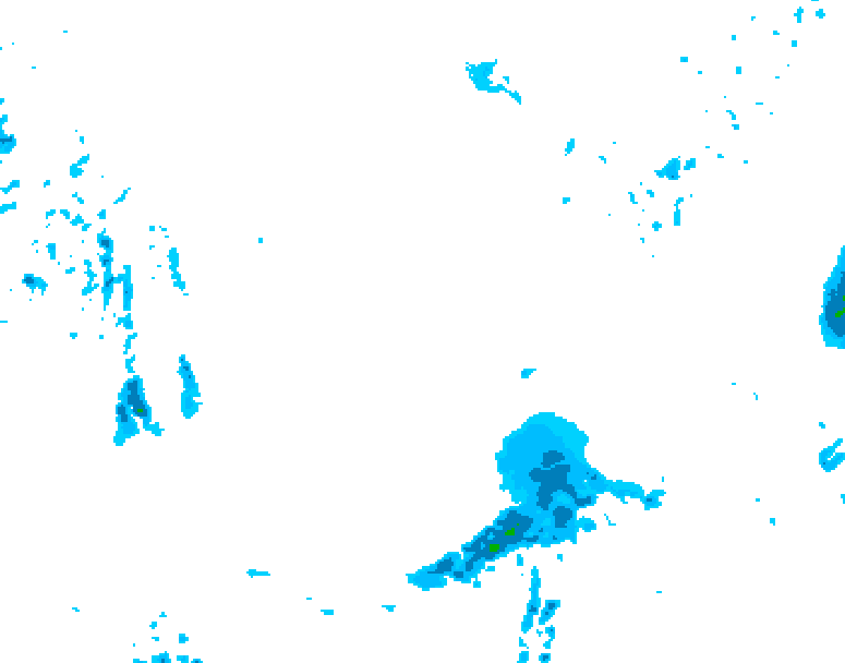 GDPS precipitation 138 hour forecast chart for Canada based on 2025/11/16 0000Z data