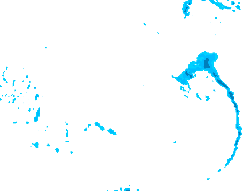 GDPS precipitation 186 hour forecast chart for Canada based on 2025/11/16 0000Z data