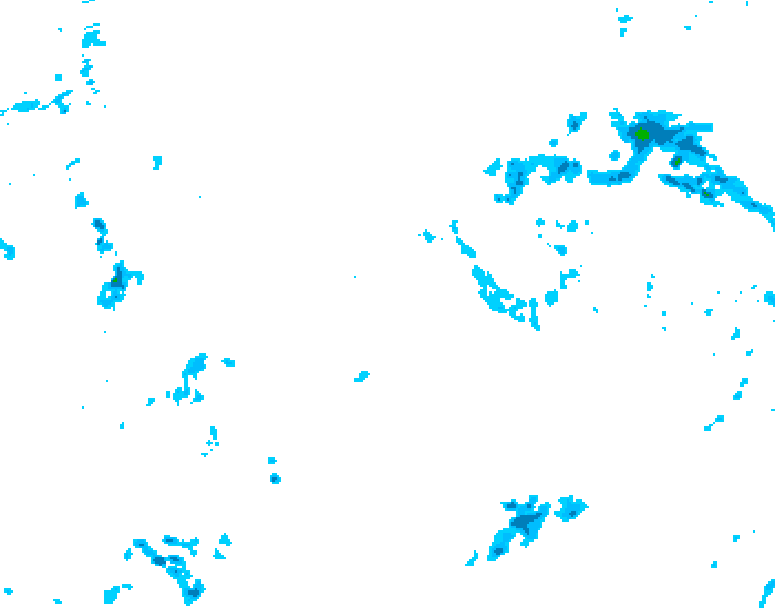 GDPS precipitation 060 hour forecast chart for Canada based on 2025/11/16 1200Z data